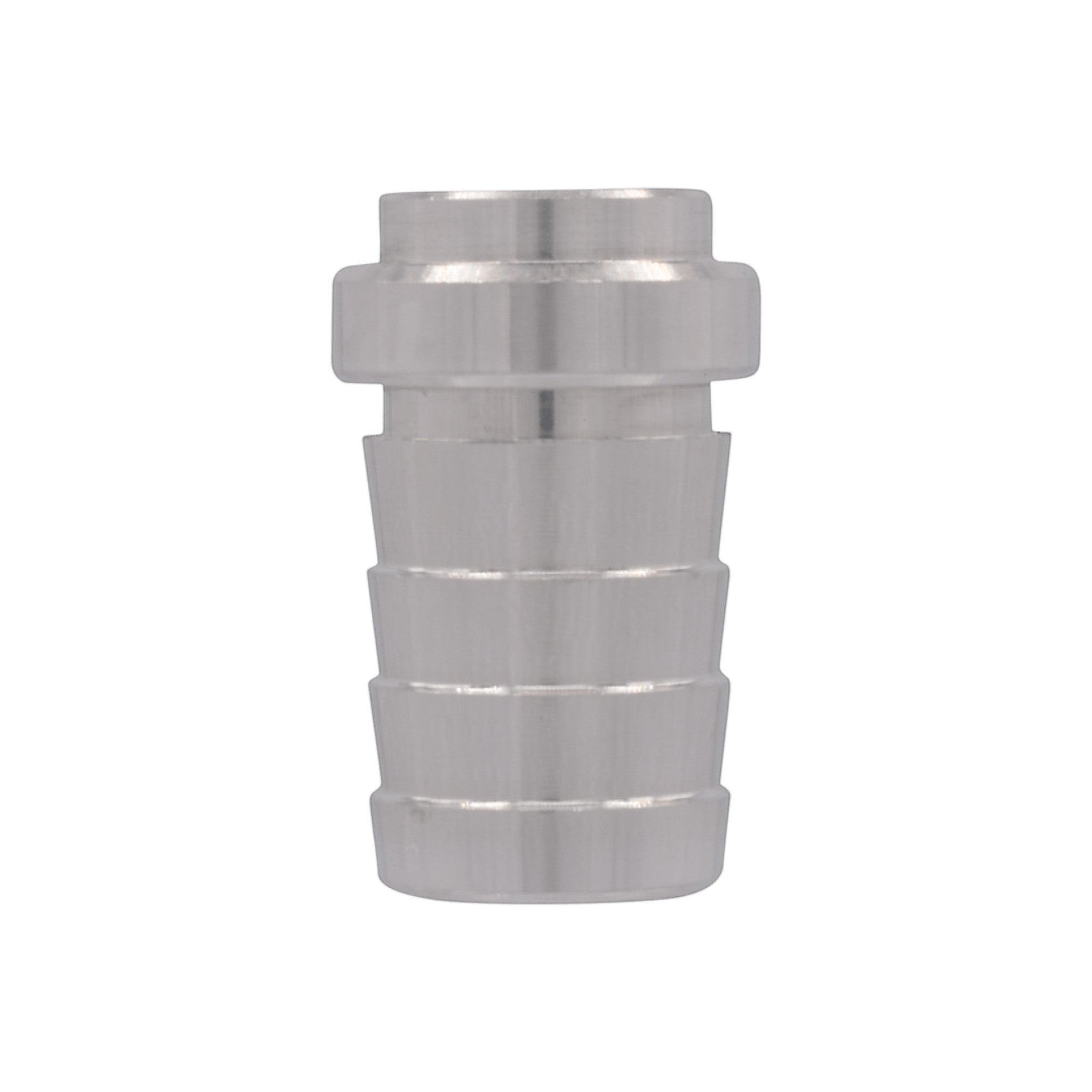 ICT Billet 3/4 inch aluminum weld barb fitting for custom radiator and water box fabrication