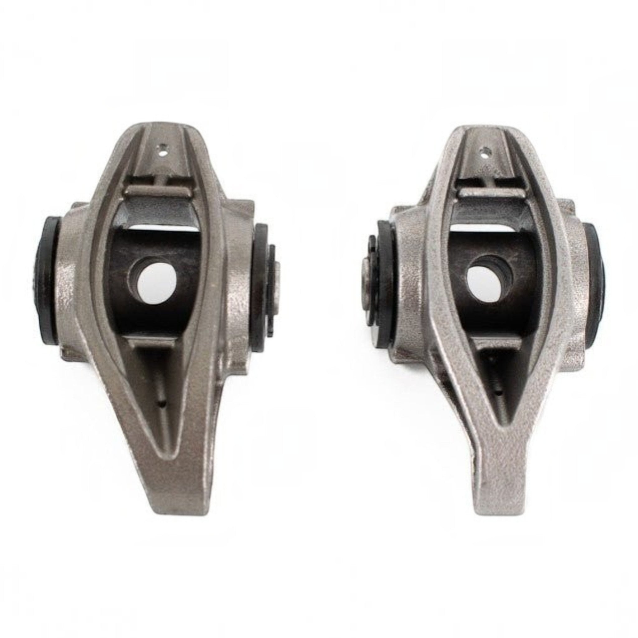 ICT Billet BTR LS3 rocker arms with pre-installed V2 trunnion upgrade for high-performance engine applications