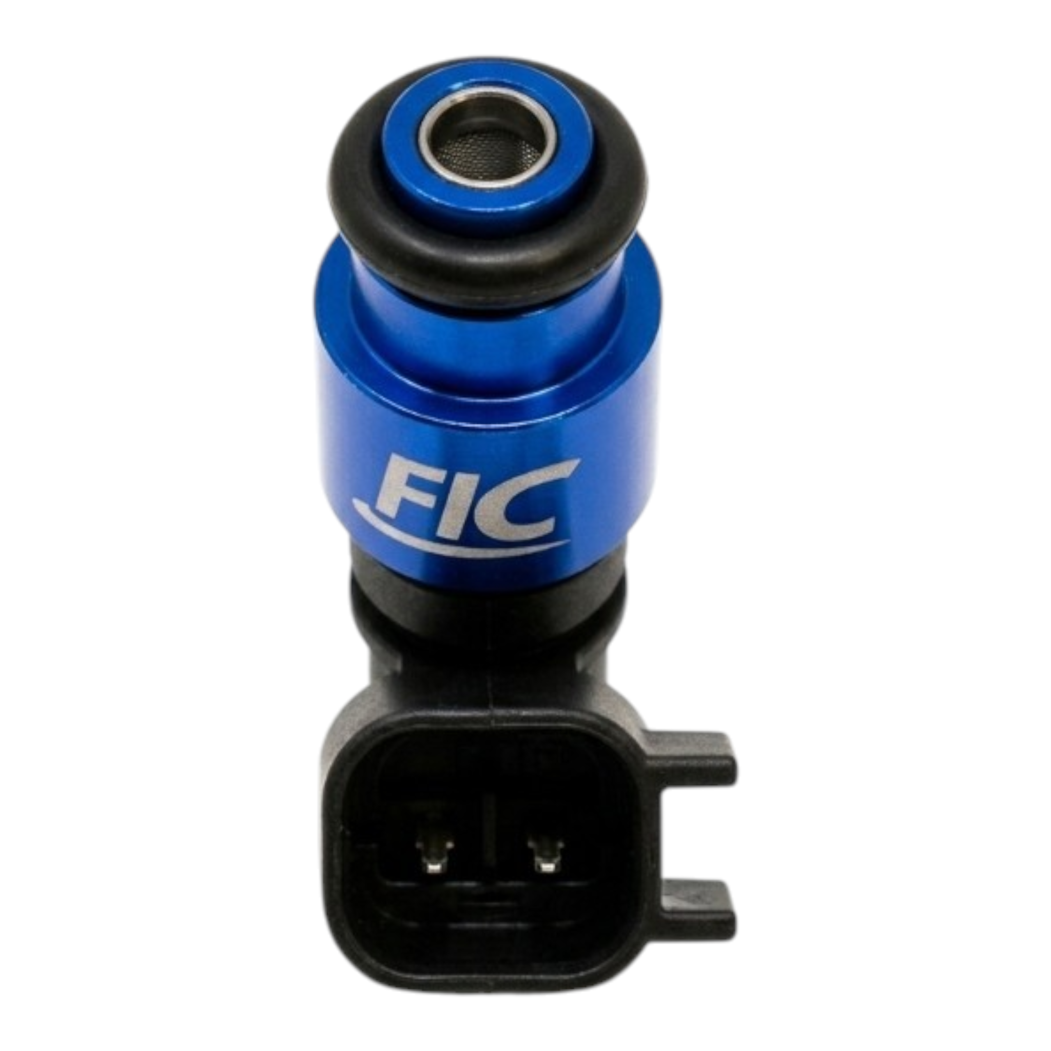 ICT Billet Fuel Injector Clinic 365cc high-performance fuel injector for LS1 engines with blue anodized finish