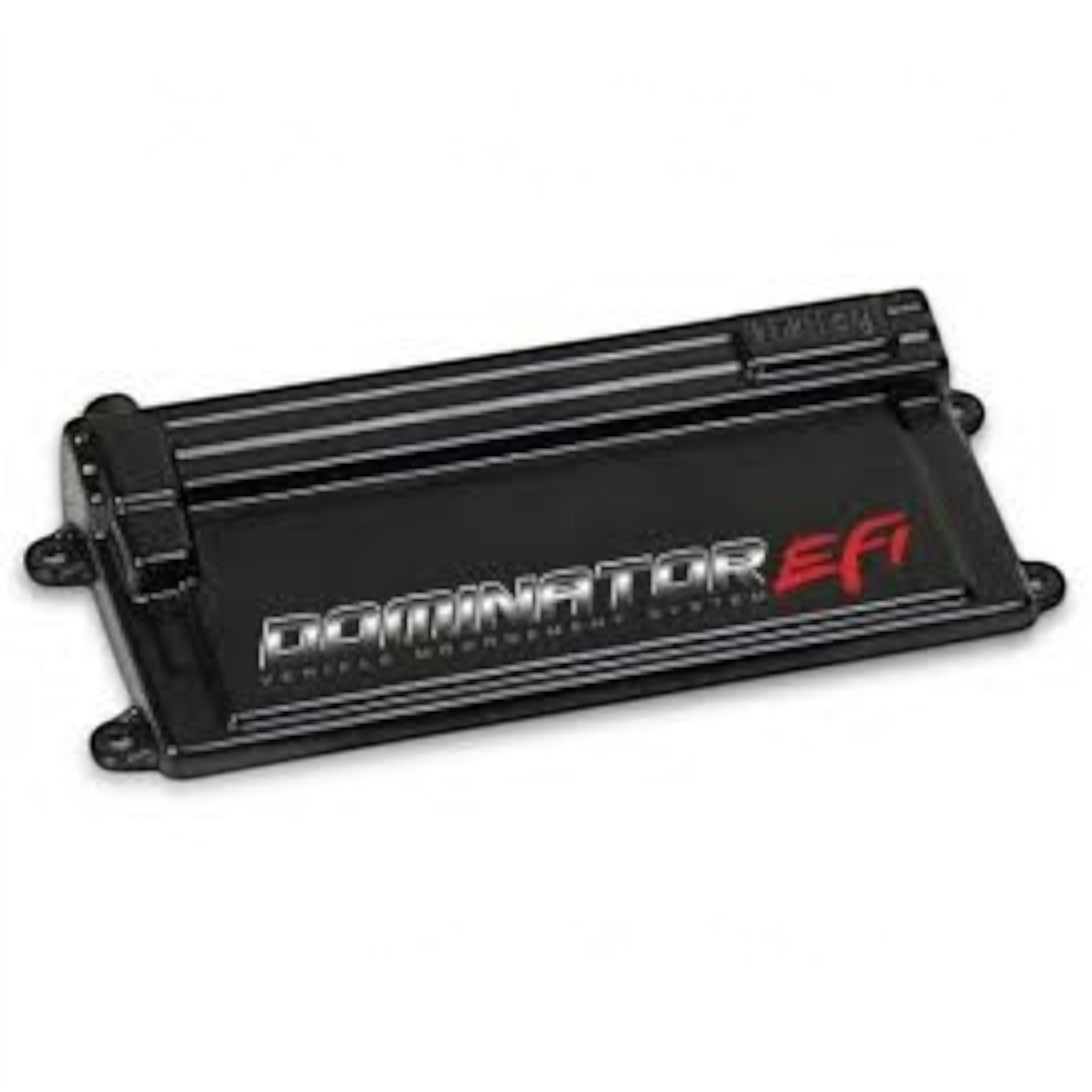 ICT Billet Holley Dominator EFI vehicle management system unit in black with branding