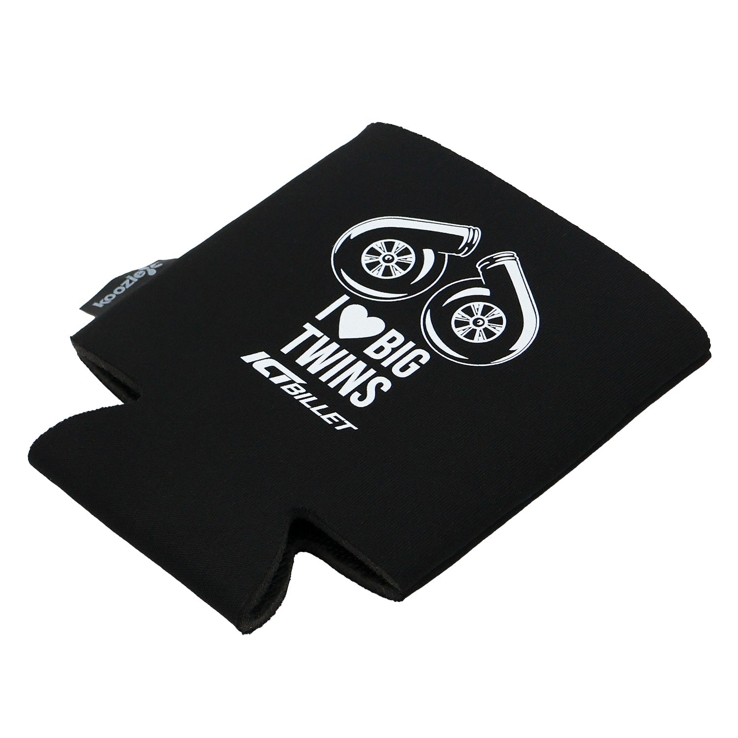 ICT Billet - Koozie Can Cooler - I Love Big Twins - ICT Billet KOOZIE-STANDARD-TWINS