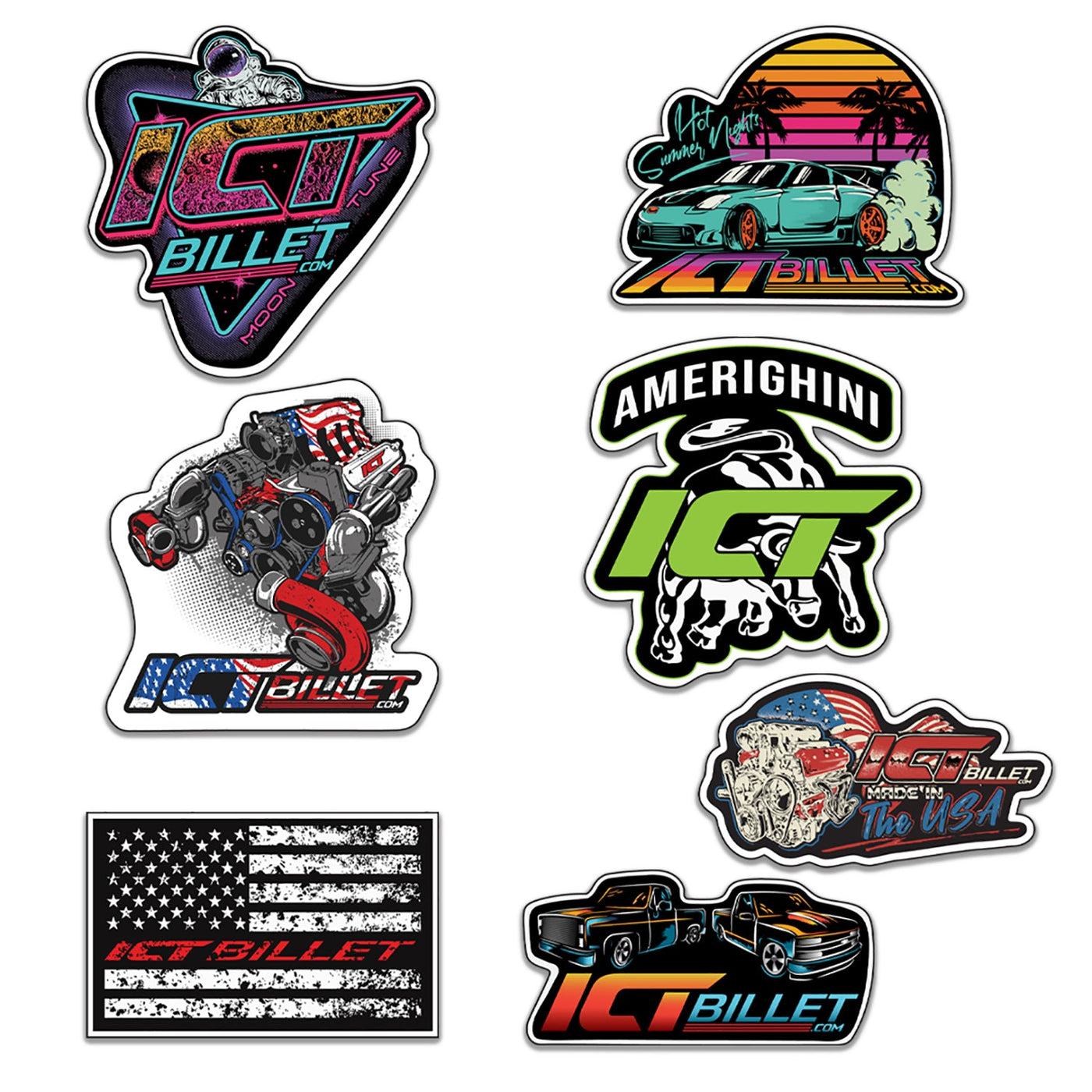 ICT Billet Stickers ICT Merchandise ICT Billet
