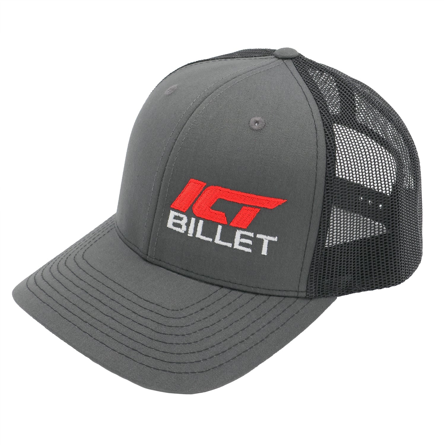 ICT Billet - Trucker Hat - Gray / Black - ICT Billet HAT001GB