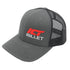 ICT Billet - Trucker Hat - Gray / Black - ICT Billet HAT001GB