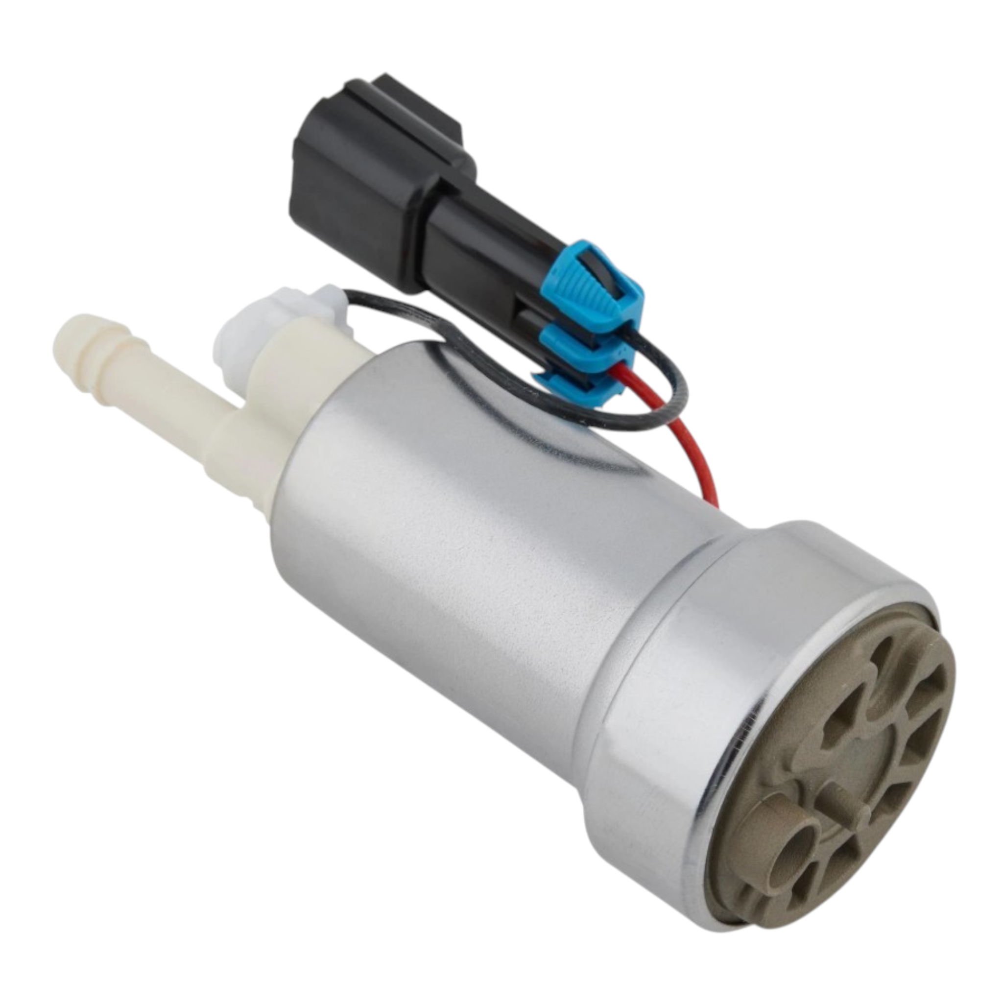 ICT Billet Ti/Walbro 450LPH in-tank fuel pump for gasoline and E85 engines with electrical connector