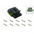 IGN-1A Holley Smart Coil 5-Wire Harness Connector Component Kit AMP EFI LS - ICT Billet WCCIL29