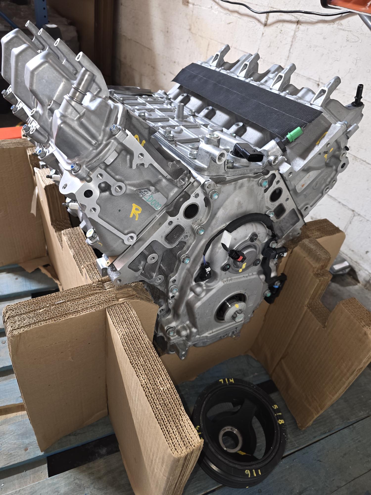 L86 Longblock Crate Engine - Factory Test Engine - ICT Billet COREX-TESTENGINE-CRATE-L86