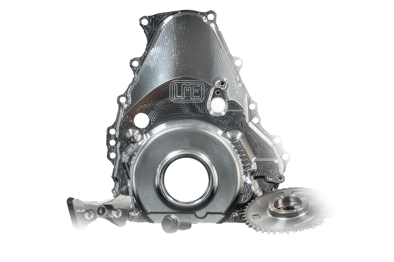 LME Gen V VVT Delete Timing Cover Kit Bundle With Timing Chain Guide - ICT Billet LME-KIT