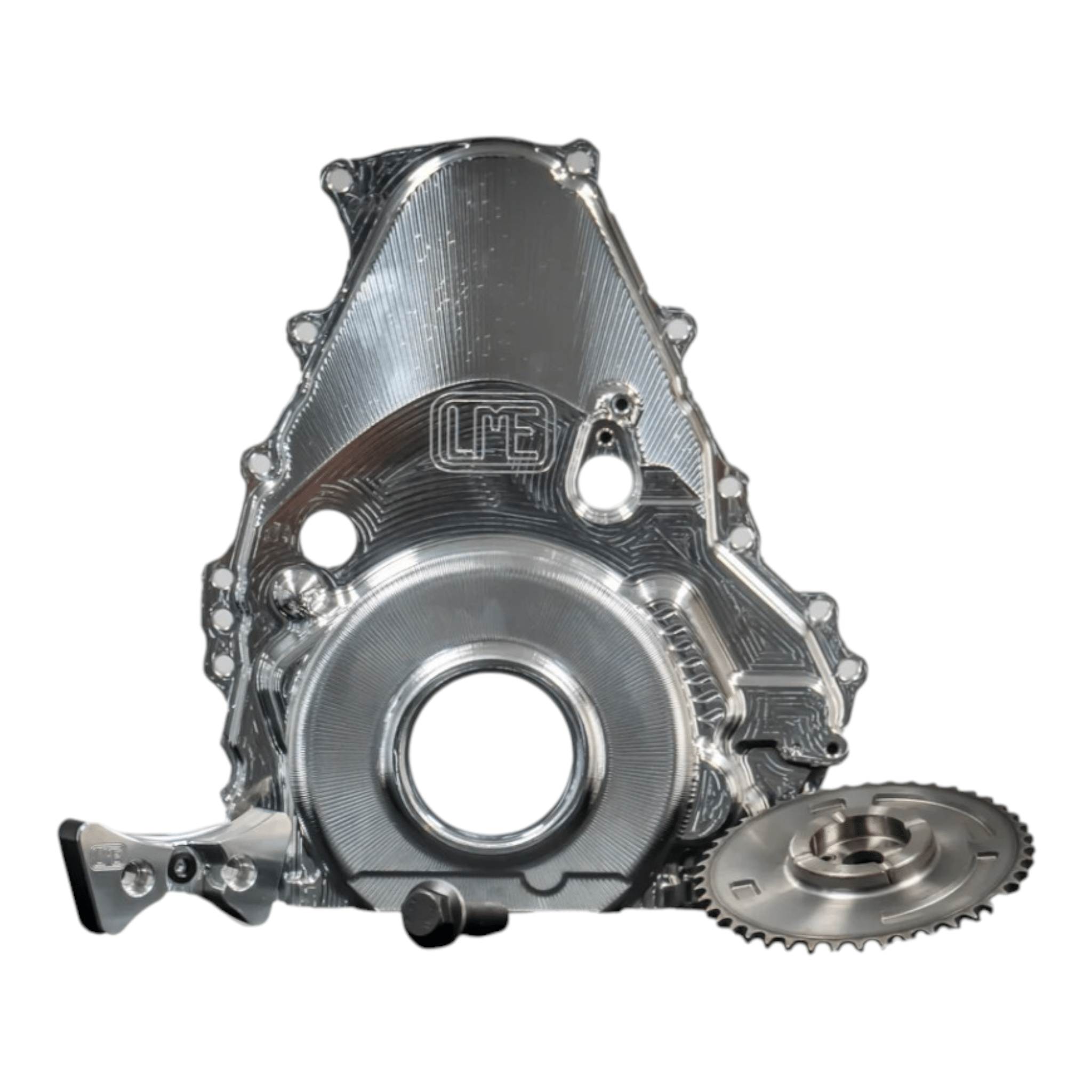 LME LT Timing Cover w/ Timing Chain Guide - ICT Billet LME-KIT