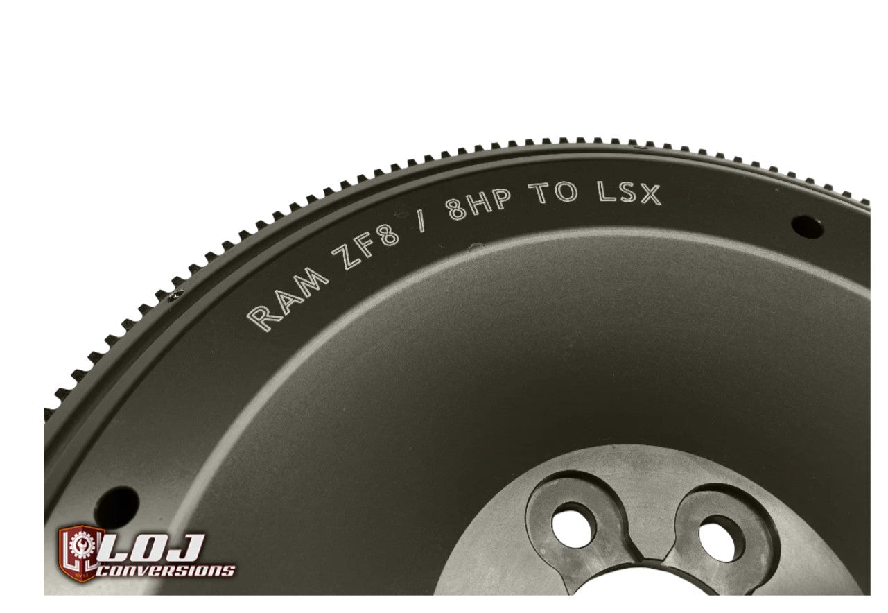 LOJ 8HP Transmission to LS / LT Engine Adapter Kit - ICT Billet LOJ-LS8HP