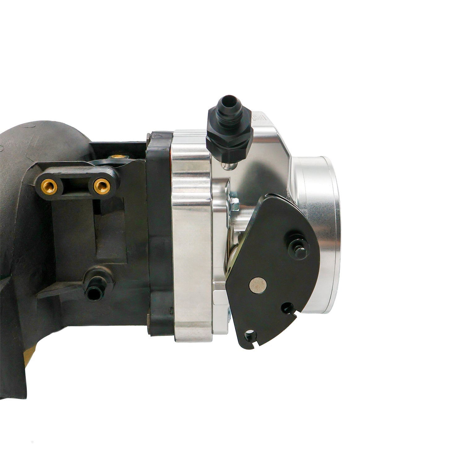 LS 3 Bolt Intake to 4 Bolt 102mm Throttle Body Adapter - ICT Billet 551513-102