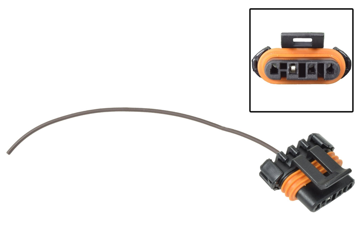 Connector Pigtail Plug Harness For GM RVC Alternators – Fits Buick, Caddy, Olds (S1437)