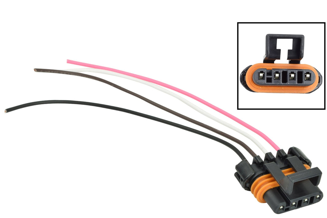 D580 LS 4-Wire LS1 D580 Coil Pigtail Connector | WPCIL31 - ICT Billet