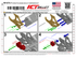 LS A/C Bracket Sanden 508 - Corvette Spacing - ICT Billet 551474-1