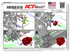 LS Alternator and Power Steering Bracket - Saginaw Pump - Truck Spacing (High Mount) - ICT Billet 551519X-3
