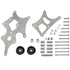 LS Alternator and Power Steering Bracket - Saginaw Pump - Truck Spacing (LSA 6-rib) - ICT Billet 551787A-3