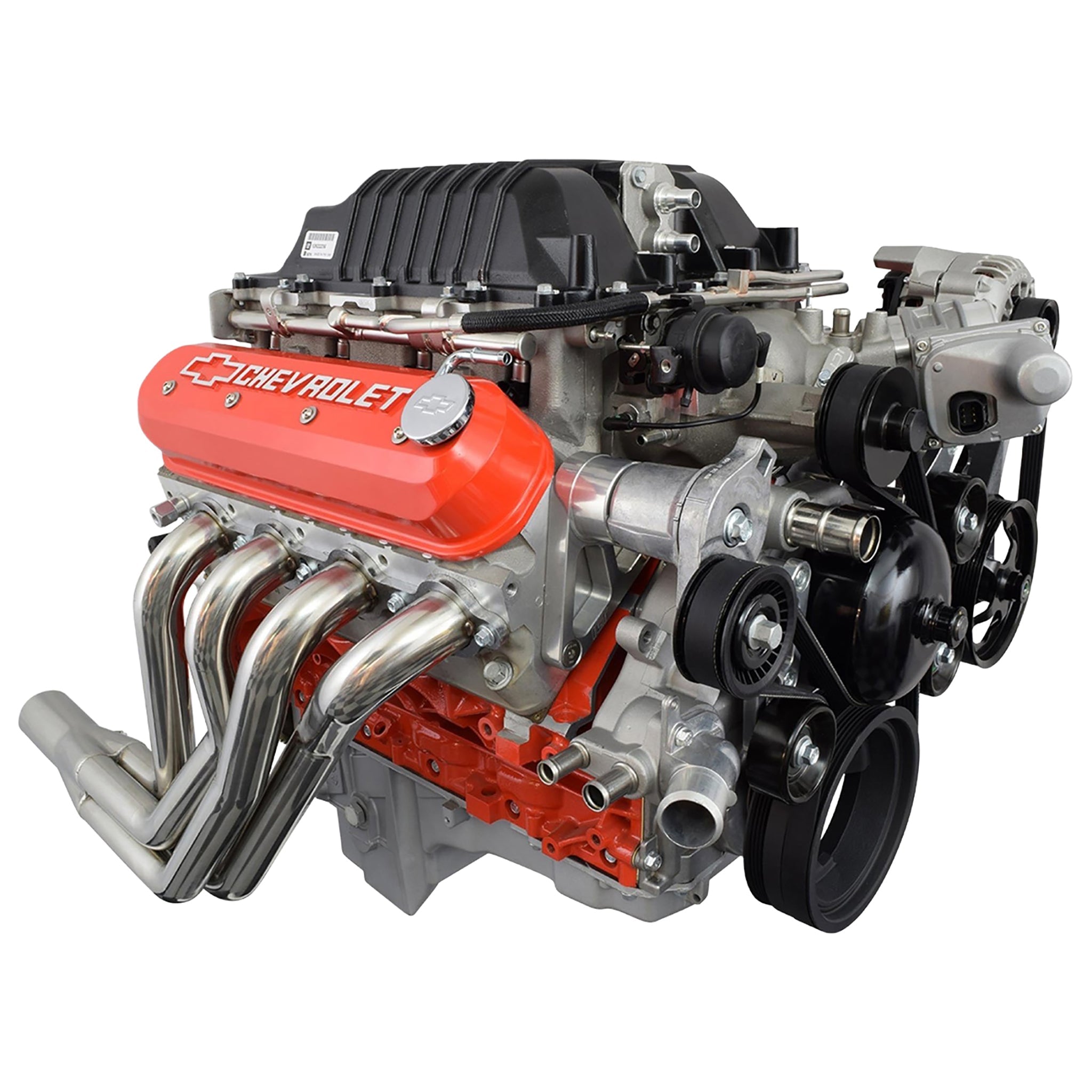 LS Alternator and Power Steering Bracket - Saginaw Pump - Truck Spacing (LSA 6-rib) - ICT Billet 551787A-3