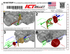 LS Alternator Bracket - Corvette Spacing (Electric Water Pump) - ICT Billet 551667EWP-1