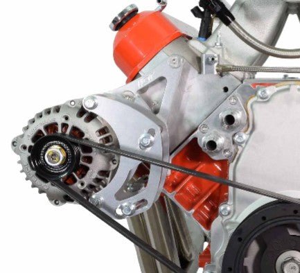 LS Alternator Bracket - Corvette Spacing (Remote Water Pump) - ICT Billet 551136-1