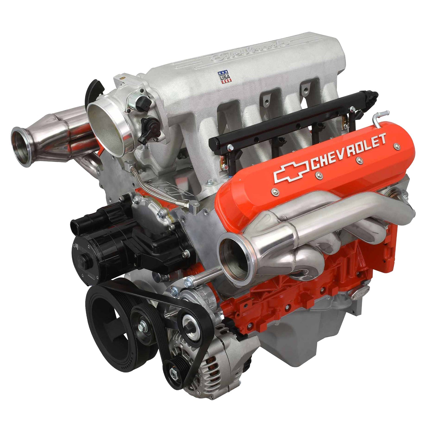LS Alternator Bracket - LS1 Camaro Spacing (Electric Water Pump) - ICT Billet 551667EWP-2
