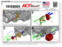 LS Alternator Bracket - LS1 Camaro Spacing (Electric Water Pump) - ICT Billet 551667EWP-2