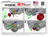 LS Alternator Bracket - LS1 Camaro Spacing (Electric Water Pump) - ICT Billet 551667EWTN-2
