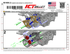 LS Alternator Bracket - LS1 Camaro Spacing (High Mount) - ICT Billet 551566-2
