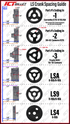 LS Alternator Bracket - Truck Spacing (High Mount) - ICT Billet 551526-LS01-3