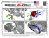 LS Alternator Bracket - Truck Spacing (Remote Water Pump) - ICT Billet 551177LS0-3