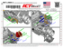 LS Alternator Bracket - Truck Spacing (Reverse Mount) - ICT Billet BKT-LS006-3