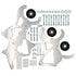 LS Alternator Power Steering and A/C Bracket - Corvette Spacing - ICT Billet BKT-LS015-1