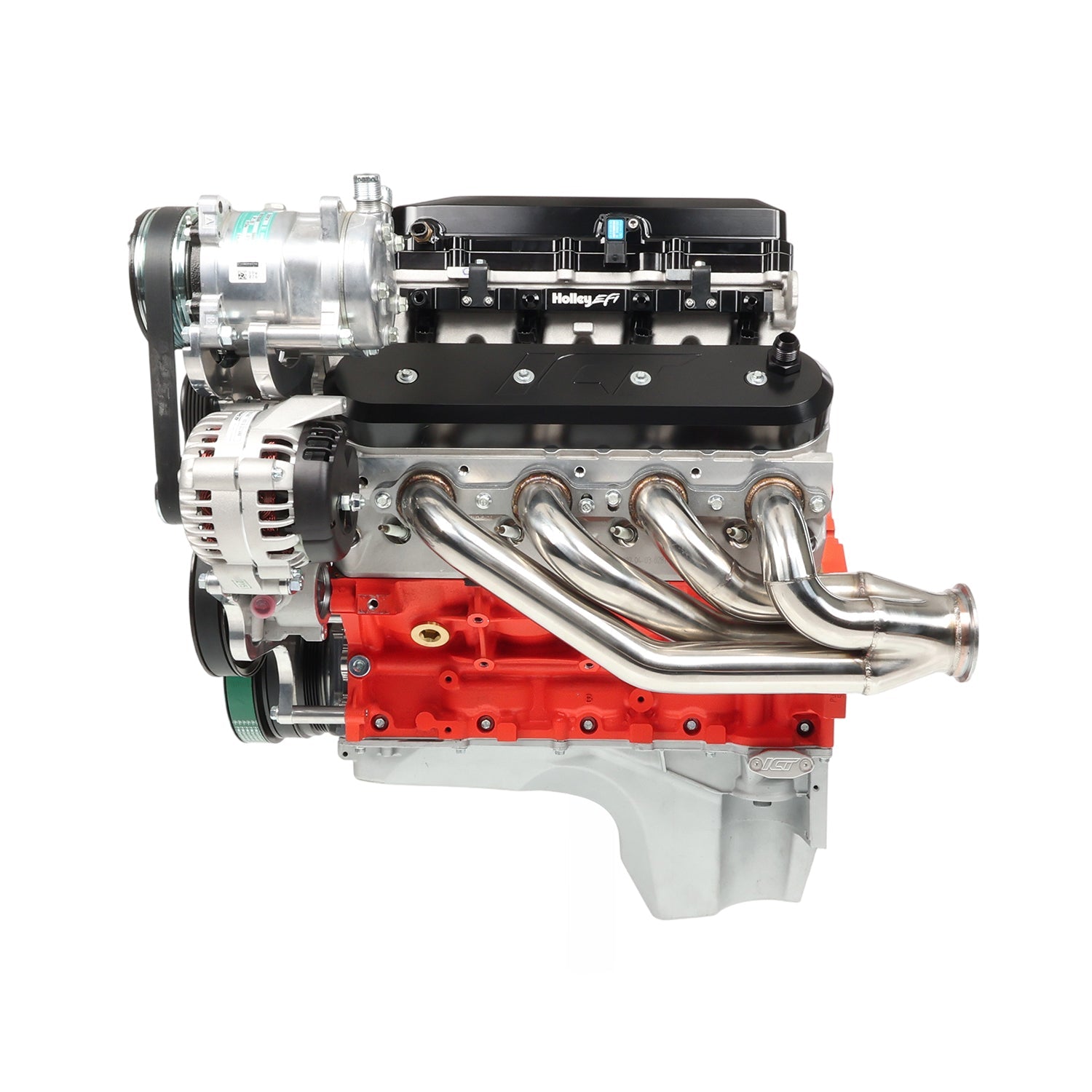 LS Alternator Power Steering and A/C Bracket - Corvette Spacing - ICT Billet BKT-LS015-1
