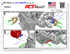 LS Alternator & Power Steering Bracket w/ Turnbuckle & WP Spacers - Truck Spacing - ICT Billet 551396LS0WP-3