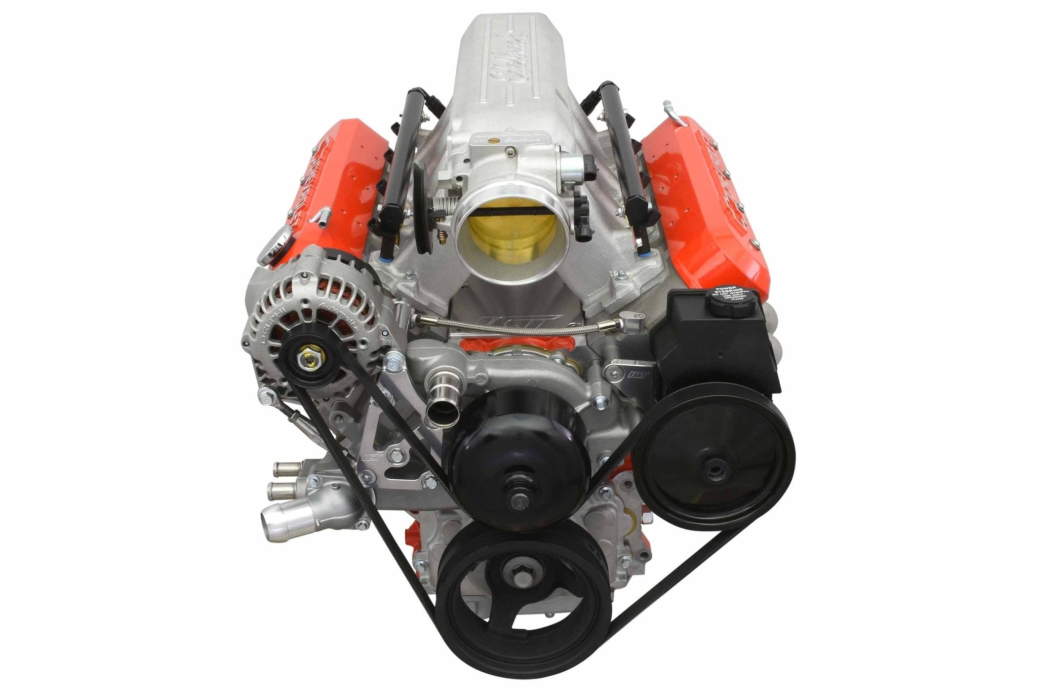 LS Alternator / Power Steering Pump Bracket Kit (for LS1 Water Pump) Turnbuckle - ICT Billet 551498LS0WP - 3