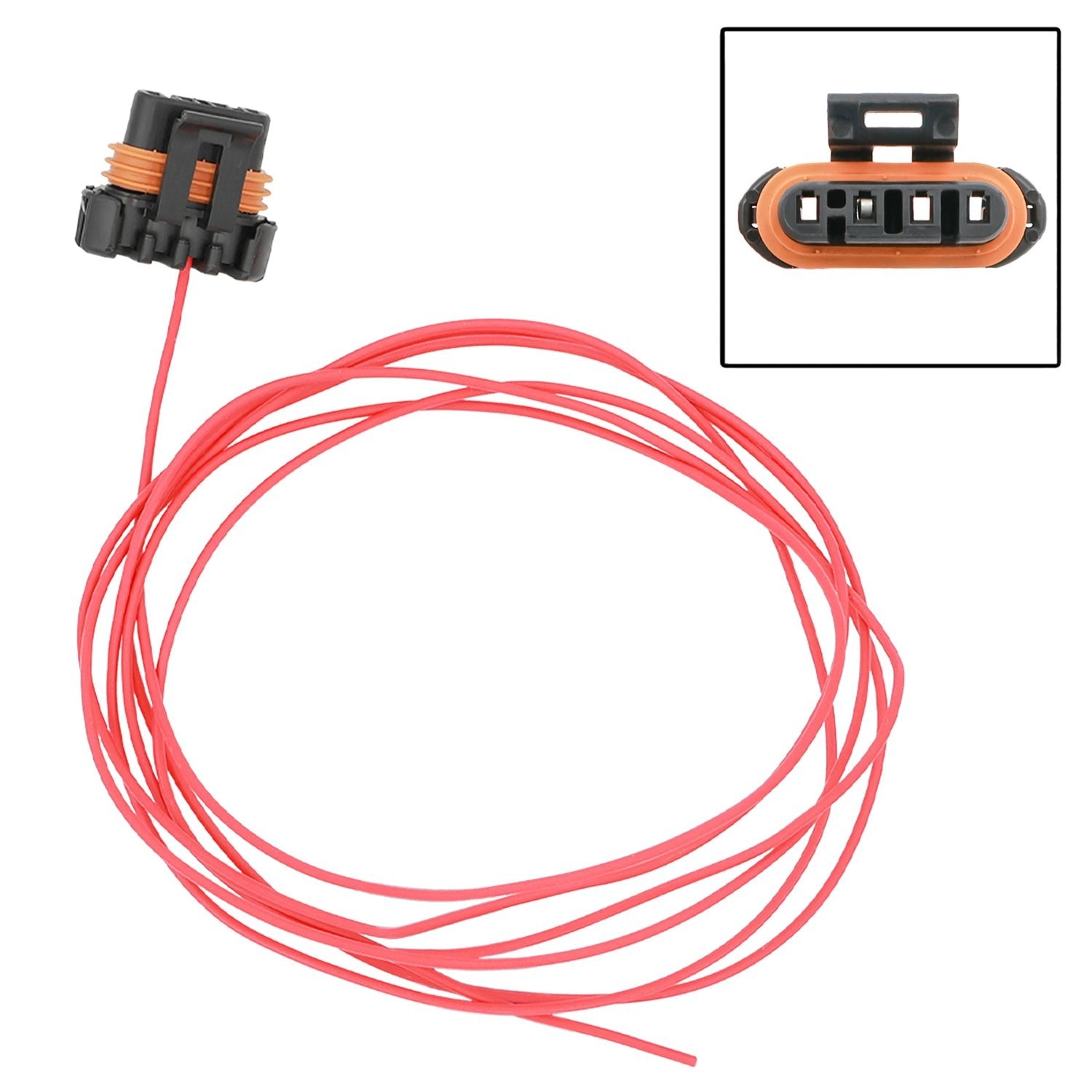 LS Alternator Wire Pigtail 4 Pin 72" - ICT Billet WPALT32