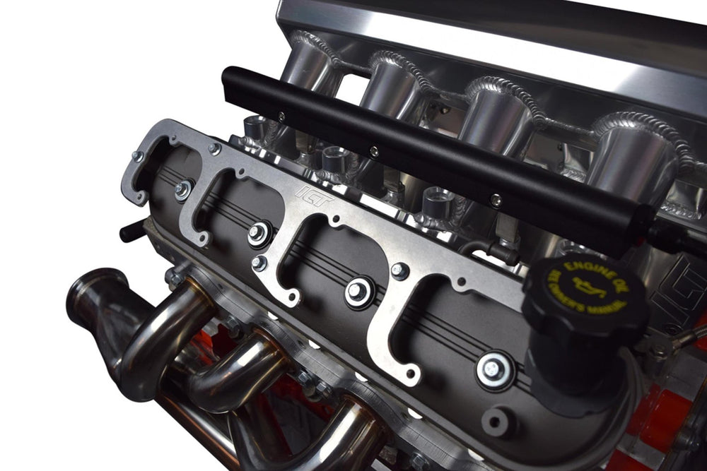 Ict Billet LS Truck Coil Relocation Brackets - D581 LSX Swap Kit (Made In USA) Ls Turbo Kit - Foto 4