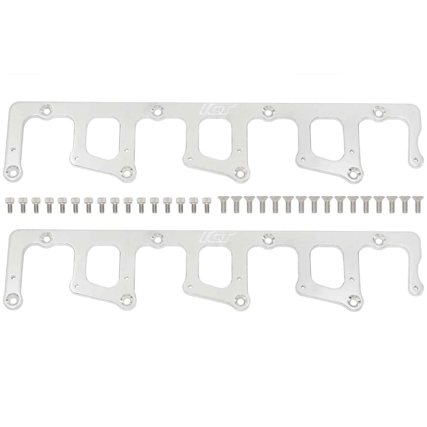 LS Billet Coil Brackets Compatible w/ D585 Coil Pack and Holley Valve Covers - ICT Billet 551773-585