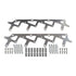 LS Billet Coil Brackets Compatible with Holley AMP EFI Smart Coil Pack for Holley Valve Covers - ICT Billet 551773