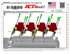 LS Billet Coil Brackets Compatible with Holley EFI Coil Packs LS1 - ICT Billet 551575
