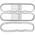LS Billet Valve Cover Spacer 1/2" - ICT Billet 551641-5