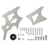 LS BMW 330i E46 Swap Alternator & Power Steering Bracket Kit Corvette LS1 LS3 - ICT Billet 551796-1