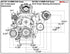 LS BMW E46 Swap Alternator & Power Steering Bracket Kit Truck LS3 5.3L 6.0L - ICT Billet 551796-3