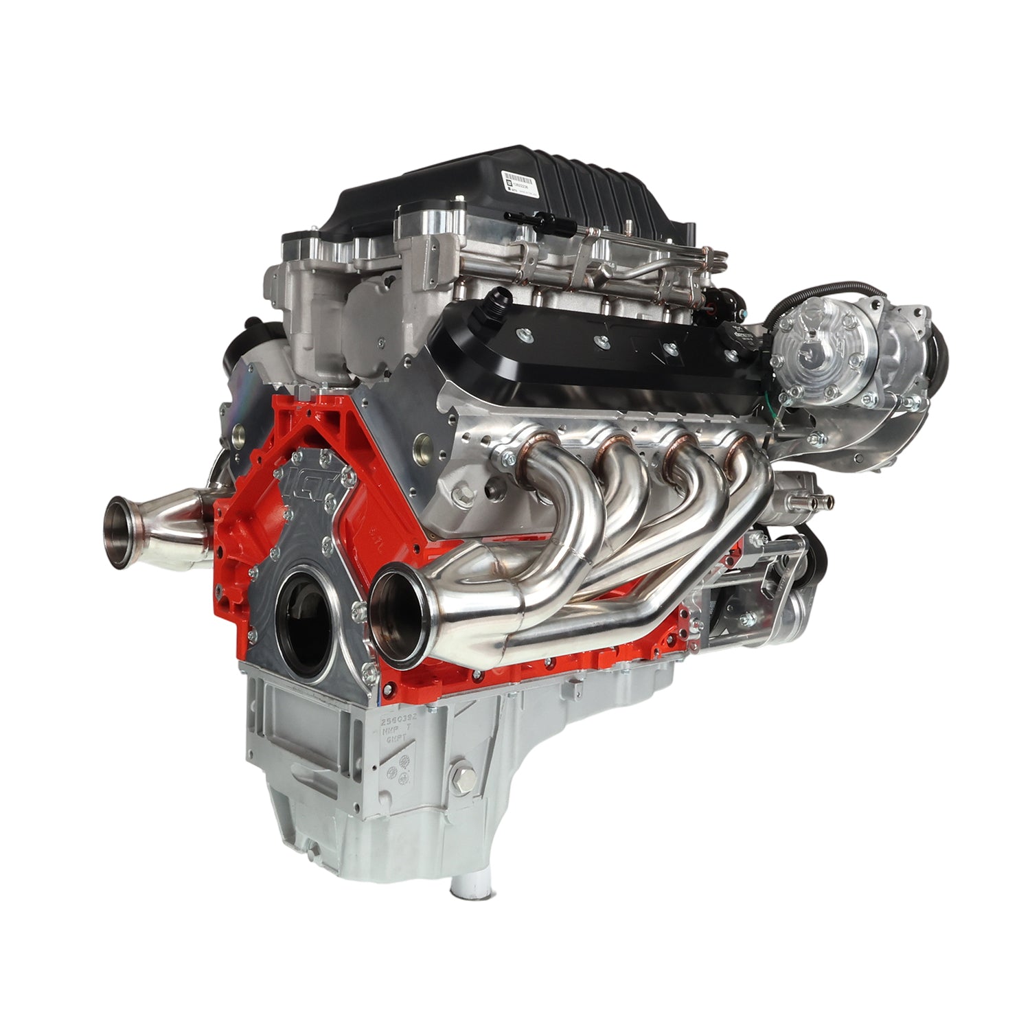 LS C10 / C1500 Truck Alternator and Power Steering Bracket - Corvette Spacing - ICT Billet BKT - LS002 - 1