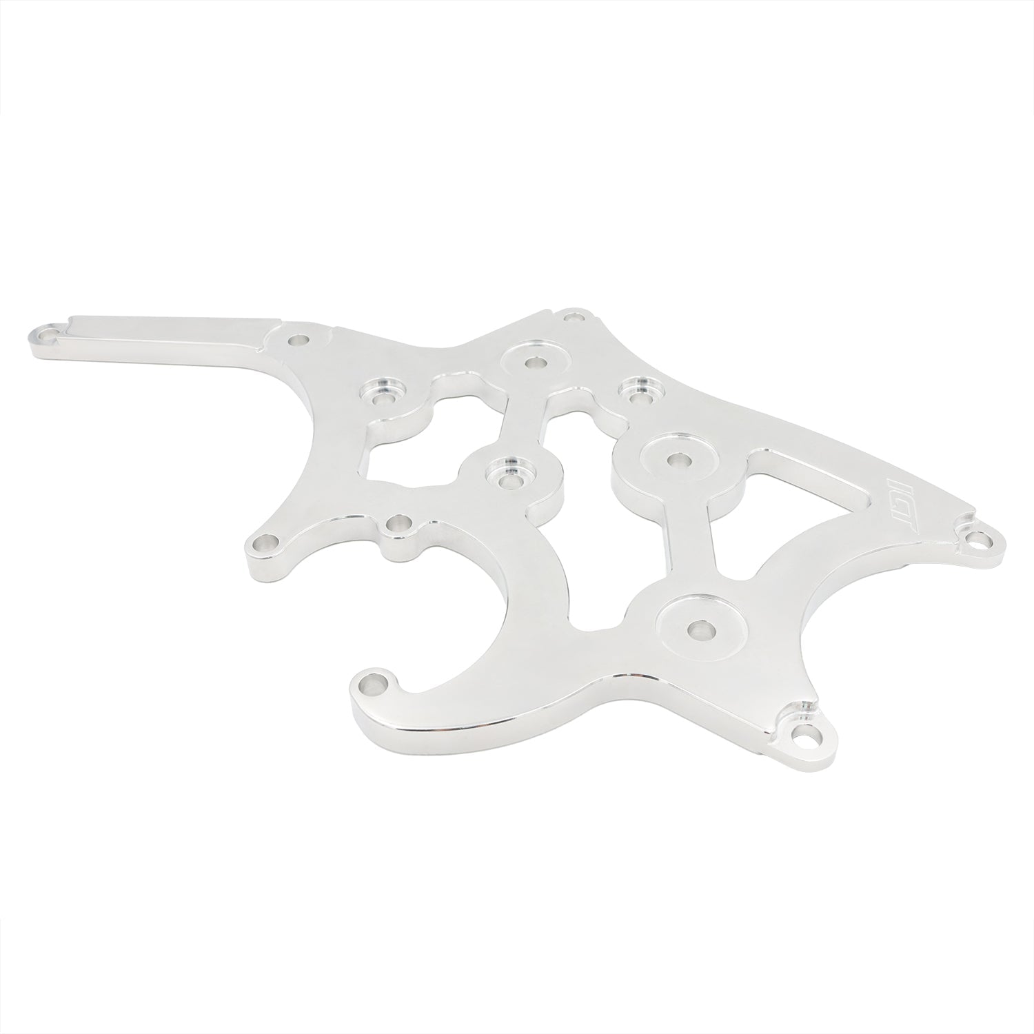 LS C10 / C1500 Truck Alternator and Power Steering Bracket - Corvette Spacing - ICT Billet BKT - LS002 - 1