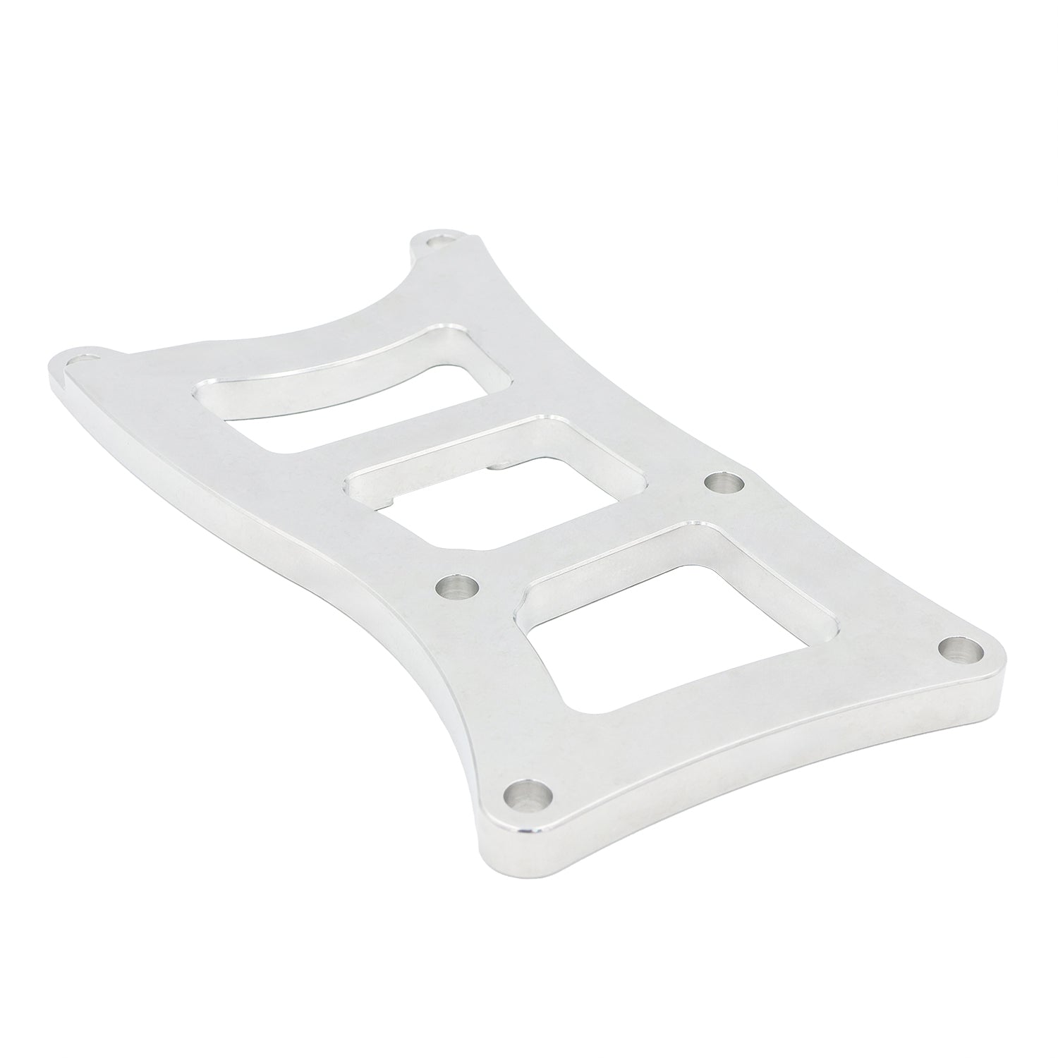 LS C10 / C1500 Truck Alternator and Power Steering Bracket - Corvette Spacing - ICT Billet BKT - LS002 - 1