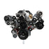LS C10 / C1500 Truck Alternator and Power Steering Bracket - Corvette Spacing - ICT Billet BKT-LS002-1