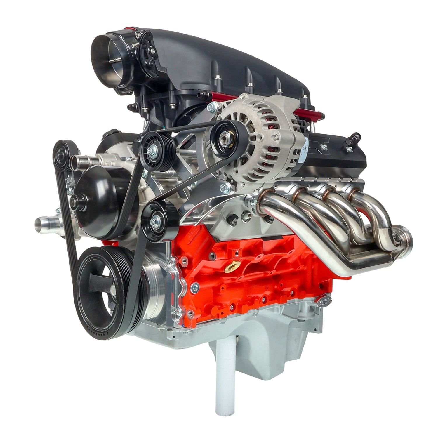 LS Camaro Heavy Duty Billet Alternator Bracket Kit LSX LS1 5.7L Top Driver Head Mount - ICT Billet 551566-2