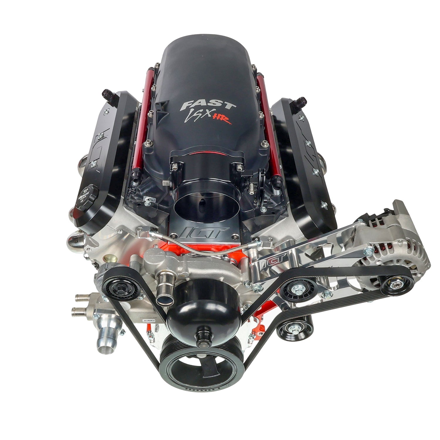 LS Camaro Heavy Duty Billet Alternator Bracket Kit LSX LS1 5.7L Top Driver Head Mount - ICT Billet 551566-2