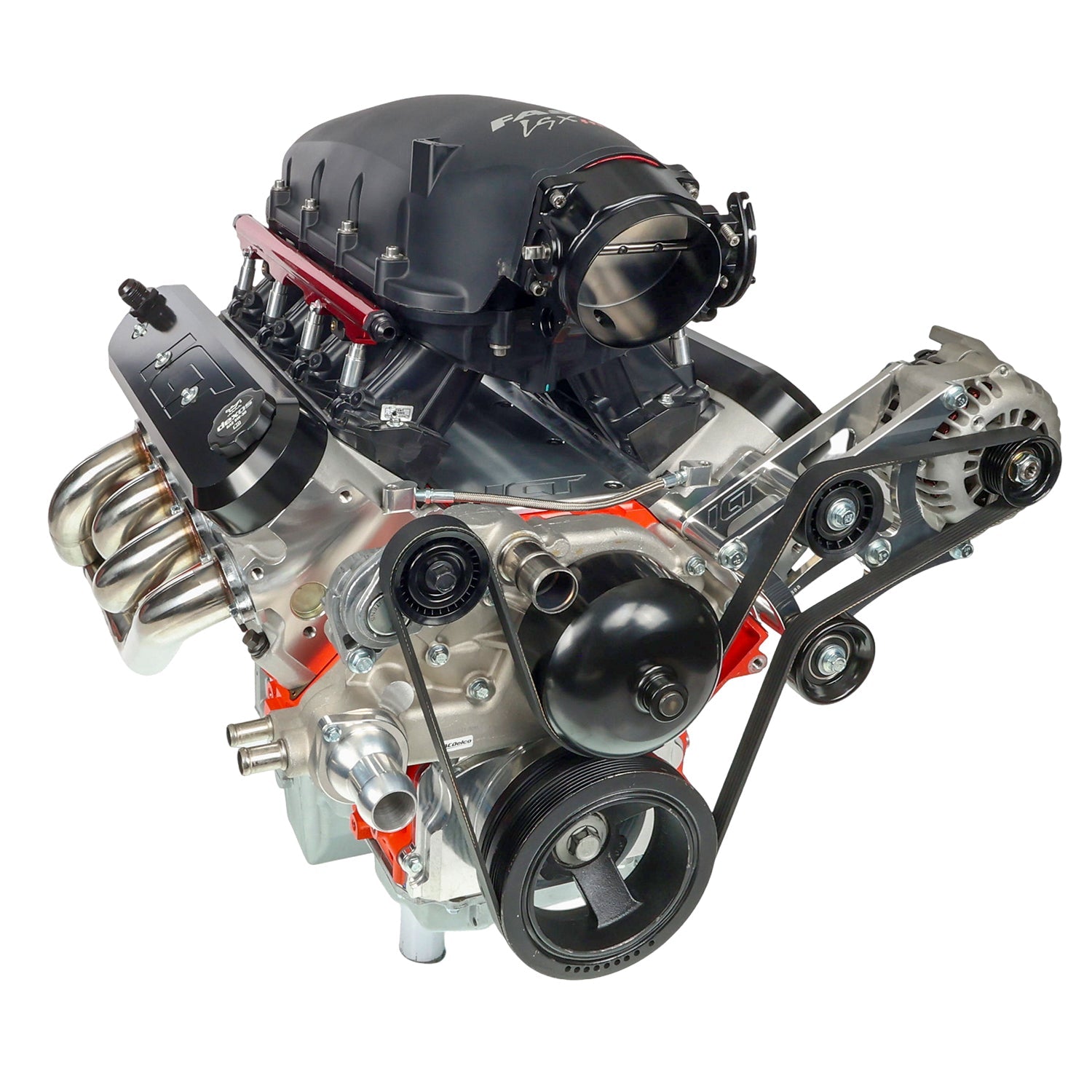 LS Camaro Heavy Duty Billet Alternator Bracket Kit LSX LS1 5.7L Top Driver Head Mount - ICT Billet 551566-2