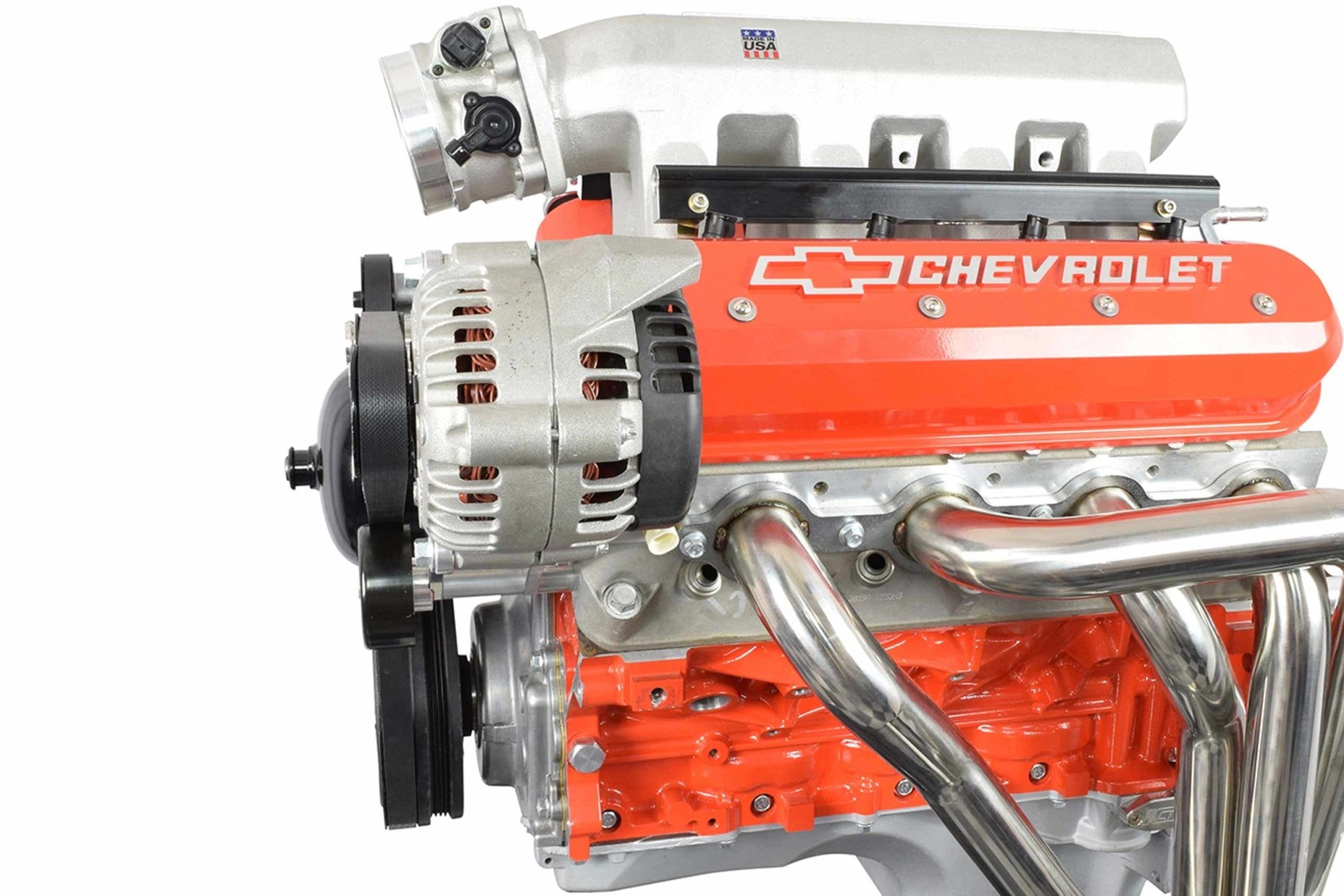 LS Camaro Heavy Duty Billet Alternator Bracket Kit LSX LS1 5.7L Top Driver Head Mount - ICT Billet 551566 - 2